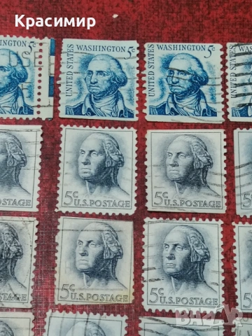 ПОЩЕНСКИ МАРКИ САЩ , снимка 4 - Филателия - 53075891