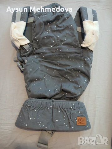 Ергономична раница KinderKraft - Huggy, звездички