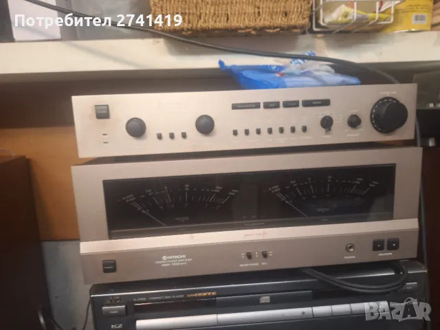 HITACHI HCA-7500 HITACHI HMA-7500, снимка 2 - Ресийвъри, усилватели, смесителни пултове - 50182111