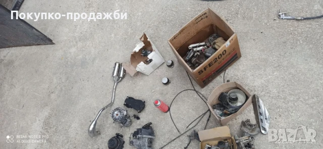 Части за 49кубика atv pocket bike пистов мотор кросов мотор двигатели карбуратора и други, снимка 2 - Други спортове - 49293391