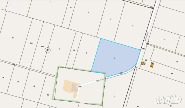 Земеделска земя в Алфатар, снимка 1