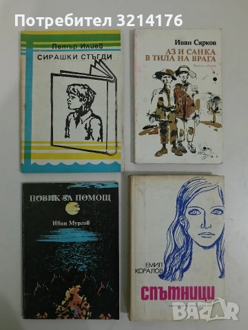 Аз и Санка в тила на врага - Иван Сярков, снимка 1 - Българска литература - 53513989