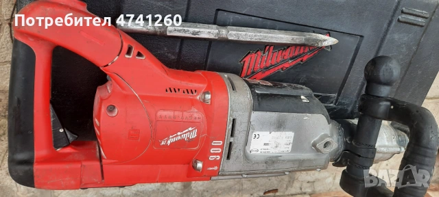 Къртач Milwaukee k900 k 20J Перфектно състояние , снимка 10 - Къртачи - 53527088