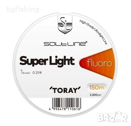 Флуорокарбон Toray Saltline Super Light Fluorocarbon, снимка 3 - Такъми - 45427944
