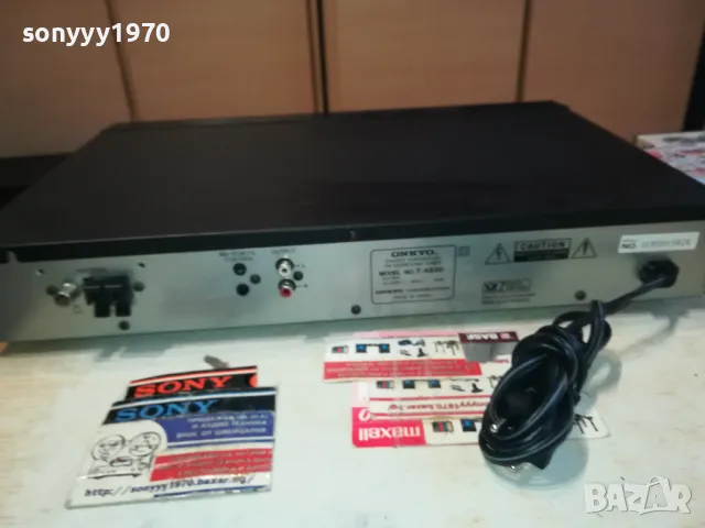 ONKYO T-4830 TUNER MADE IN JAPAN-ВНОС SWISS 1602251708, снимка 18 - Ресийвъри, усилватели, смесителни пултове - 49153897