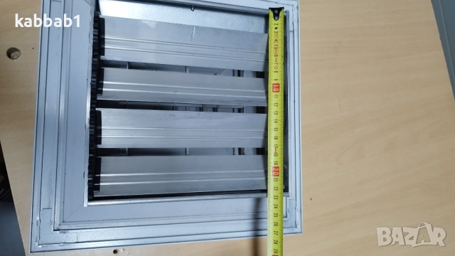 Таванна решетка - Алуминиев дифузор за въздуховоди 36.5/36.5см , снимка 15 - Строителни материали - 53656934