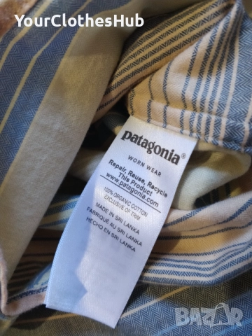 Patagonia organic cotton S size Дамска риза с дълъг ръкав, снимка 4 - Ризи - 52925937