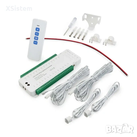 28-стъпалов контролер за стълбищно осветление с PIR сензор за движение, снимка 3 - Лед осветление - 53207189