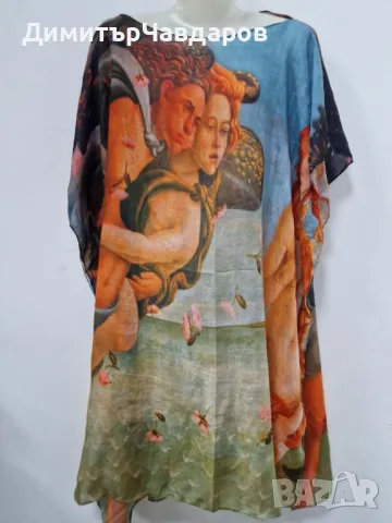 Плажна туника от 100% памук – Стил и комфорт за лятото, снимка 7 - Туники - 49903549