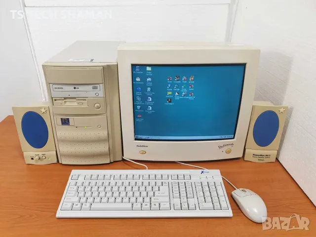 ⭐Продавам забележителен ретро компютър RISK PROFILINE 500 с много игри!⭐