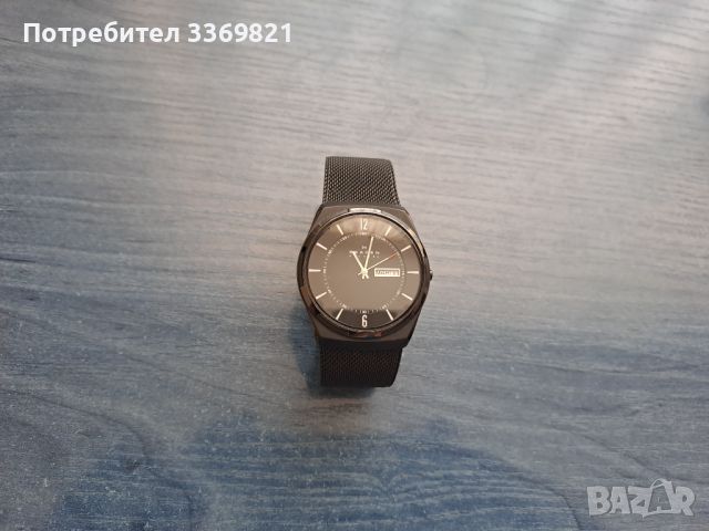 Мъжки елегантен часовник Skagen., снимка 2 - Мъжки - 46445957