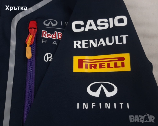 Red Bull x Pepe Jeans - Оригинално мъжко софтшел яке размер 2XL, снимка 13 - Якета - 53571244
