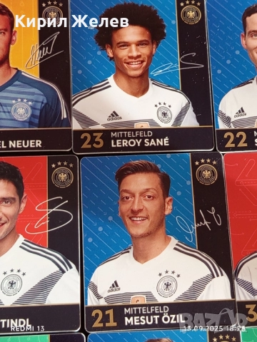 Колекционерски картички на футболисти ДЖЕРОМ БОАТЕНГ,МАРКО РЕУС,ЛЕРОЙ САНЕ 13676, снимка 3 - Колекции - 51703317
