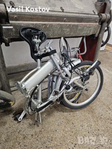 Сгъваем електрически велосипед 20 цола, снимка 5 - Велосипеди - 53986132