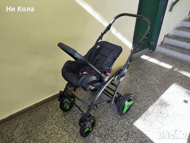 Бебешка комбинирана количка Adbor S-Line 3 в 1, снимка 9 - Детски колички - 52480013