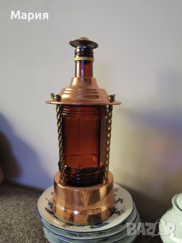 Оливерник с меден обков, снимка 3 - Антикварни и старинни предмети - 51829892