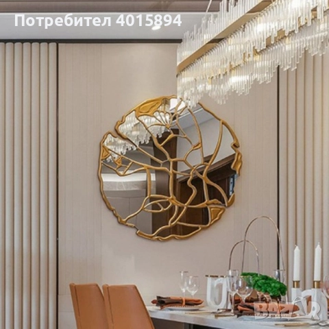 Дизайнерско луксозно огледало, снимка 4 - Огледала - 51750679