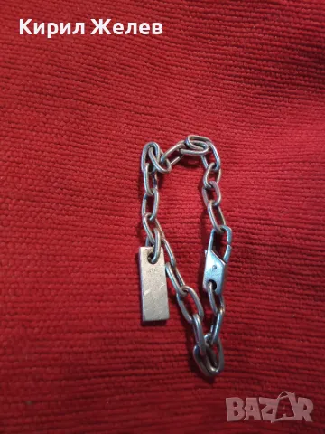 GUCCI Made in Italy СТИЛНА БУТИКОВА СРЕБЪРНА ГРИВНА сАРТ ВИСУЛКА СРЕБРО 925 на МОДНА КЪЩА ГУЧИ 47892, снимка 16 - Гривни - 49247649