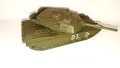 Метален Танк D1 Armor Squad Welly 99193, снимка 5