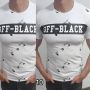 🛑Мъжка тениска в черно и бяло              , снимка 1 - Тениски - 36710797