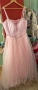 Официална/Бална рокля, размер L/XL, бледо розово, снимка 3