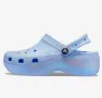 Crocs  Classic Platform Glitter Clog номер 36 .5-37    чехли ​с блясък на платформа, снимка 6