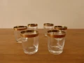 Стъклен сервиз за ракия 1970 г, снимка 4