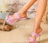 Елегантни и сценични сандали, снимка 1 - Дамски обувки на ток - 45880845