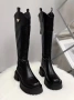 Дамски ботуши над коляното- оригинални , снимка 1