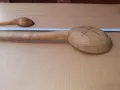 Огромна дървена лъжица , черпак , лъжици - 2 броя, снимка 7