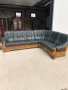 Ъглов диван - Естествена кожа , снимка 1
