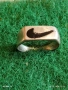 Модерен сребърен пръстен с лого NIKE стил и елегантност 42140, снимка 1