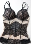 Secret Possessions EU 75C (B) луксозно телесно боди с черна дантела, снимка 4