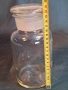 голямо ретро медицинско шише със стъклена тапа 34/3, снимка 4