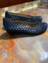 Обувки ,естествена кожа,тъмно сини, снимка 4