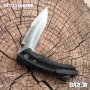 Сгъваем джобен нож Knives с клипс и калъф 90x215 , снимка 2
