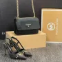 дамски обувки на ток и чанта prada milano michael kors , снимка 2