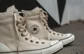 кецове / маратонки Converse Chuck Taylor All Star Hi-Rise Boot Leather+Fur  номер 37, снимка 6