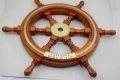 403 Корабен рул с месингов ринг ф-460 мм., снимка 1