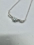 Сребърно колие с мойсанит (Диамант) 0.5 карата, снимка 6