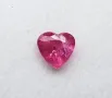 Шпинел с розов цвят и форма на сърце - 0.72кт.! Нов!, снимка 3