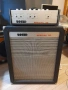 Лампов китарен усилвател с кабинет, снимка 1