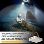 Акумулаторна къмпинг LED лампа 1100LM мощна къмпинг светлина 11000mAh, снимка 8