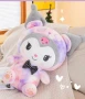 Голяма плюшена играчка Куроми 60см, Hello Kitty Kuromi, снимка 3