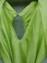Зелена рокля сатен, снимка 3