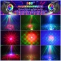 4в1 DJ диско парти лампа/RGB/дистанционно/75 ефекта/LED/UV/стробоскоп/управление на звука, снимка 3