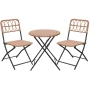 Градински комплект маса с два стола, снимка 2