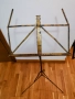 Стара метална стойка за ноти, снимка 4