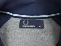 Fred Perry Pique Sweatshirt - Оригинална мъжка блуза с цип р-р M, снимка 6