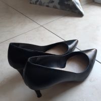 Черни кожени обувки Ted Baker, снимка 1 - Дамски обувки на ток - 45916084